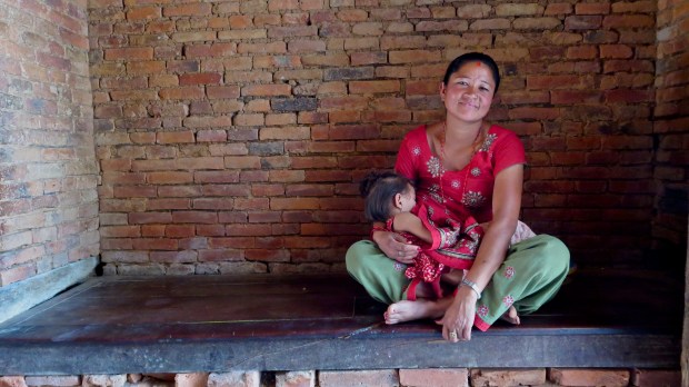 Changu mother and child