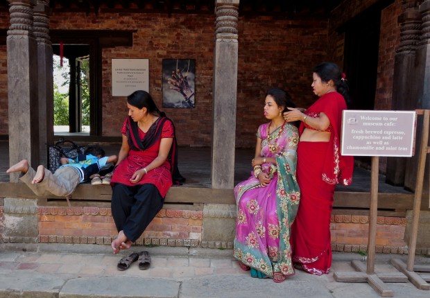 Changu women - hair - museum cafe